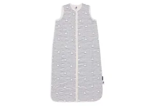 Baby Sleeping Bag Muslin 90cmMiffy Stripe - Navy