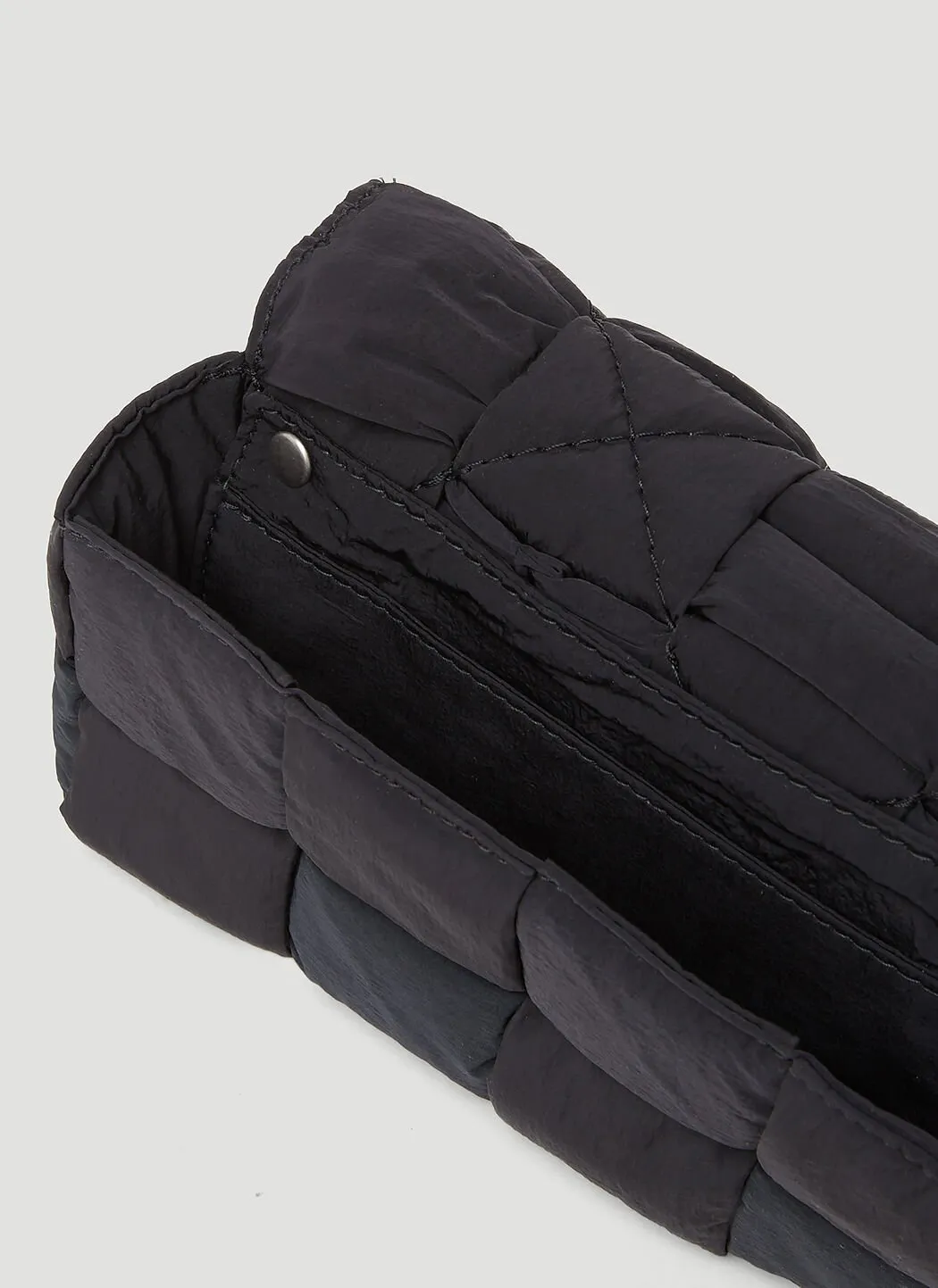Bottega Veneta Men Padded Intreccio Cassette Belt Bag