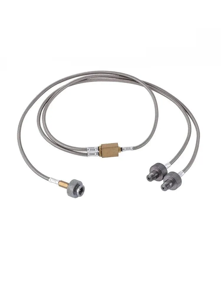 BRS-17E01 Divide into two external trachea Gas adapter extension hose gas stove adapter outdoor camping stove adapter