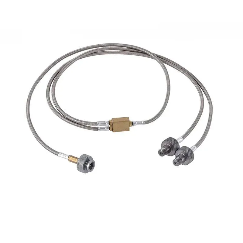 BRS-17E01 Divide into two external trachea Gas adapter extension hose gas stove adapter outdoor camping stove adapter