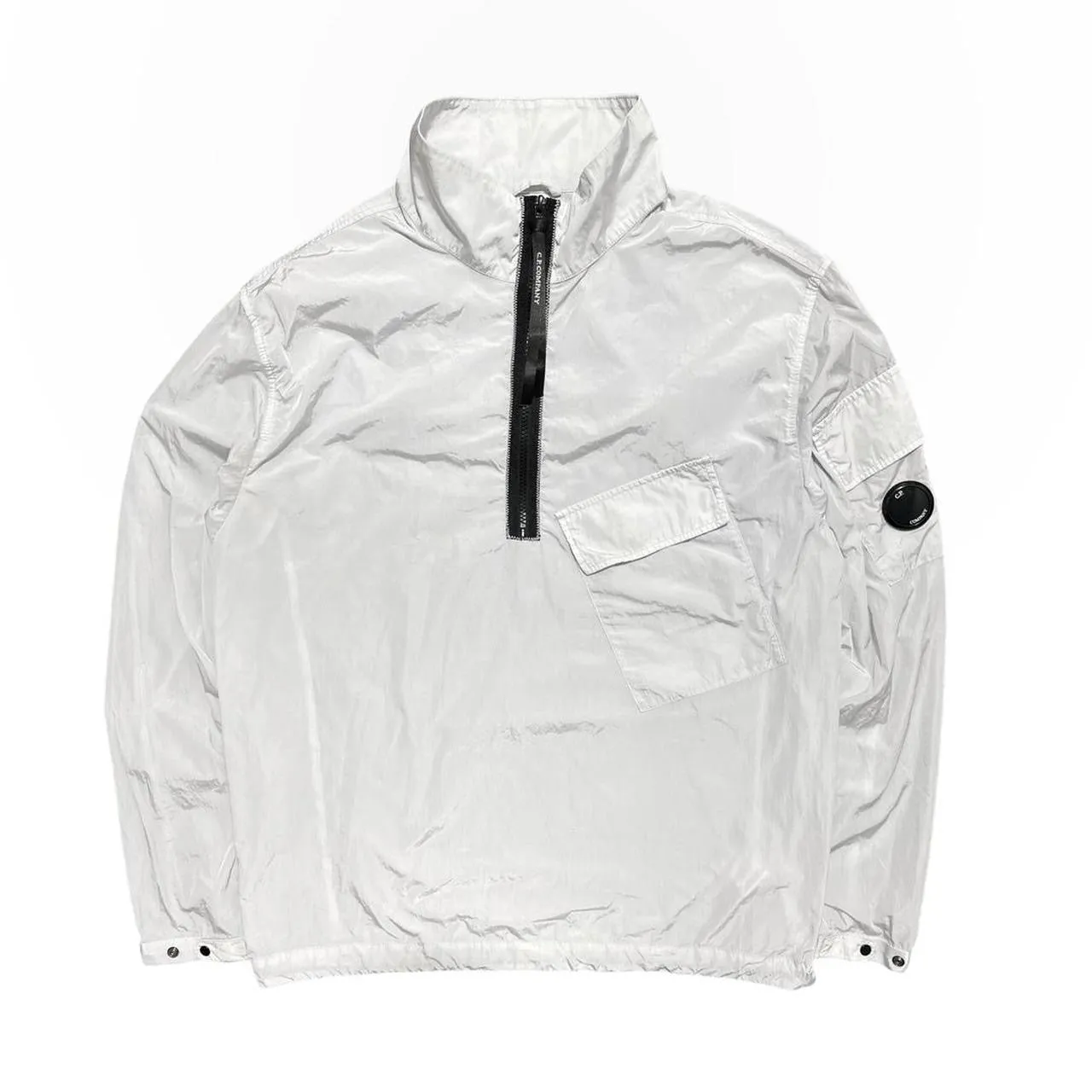 CP Chrome Grey Chrome Metal Quarter Zip