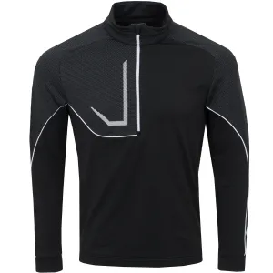 Daxton Half Zip Insula Black/Granite Grey - SS24