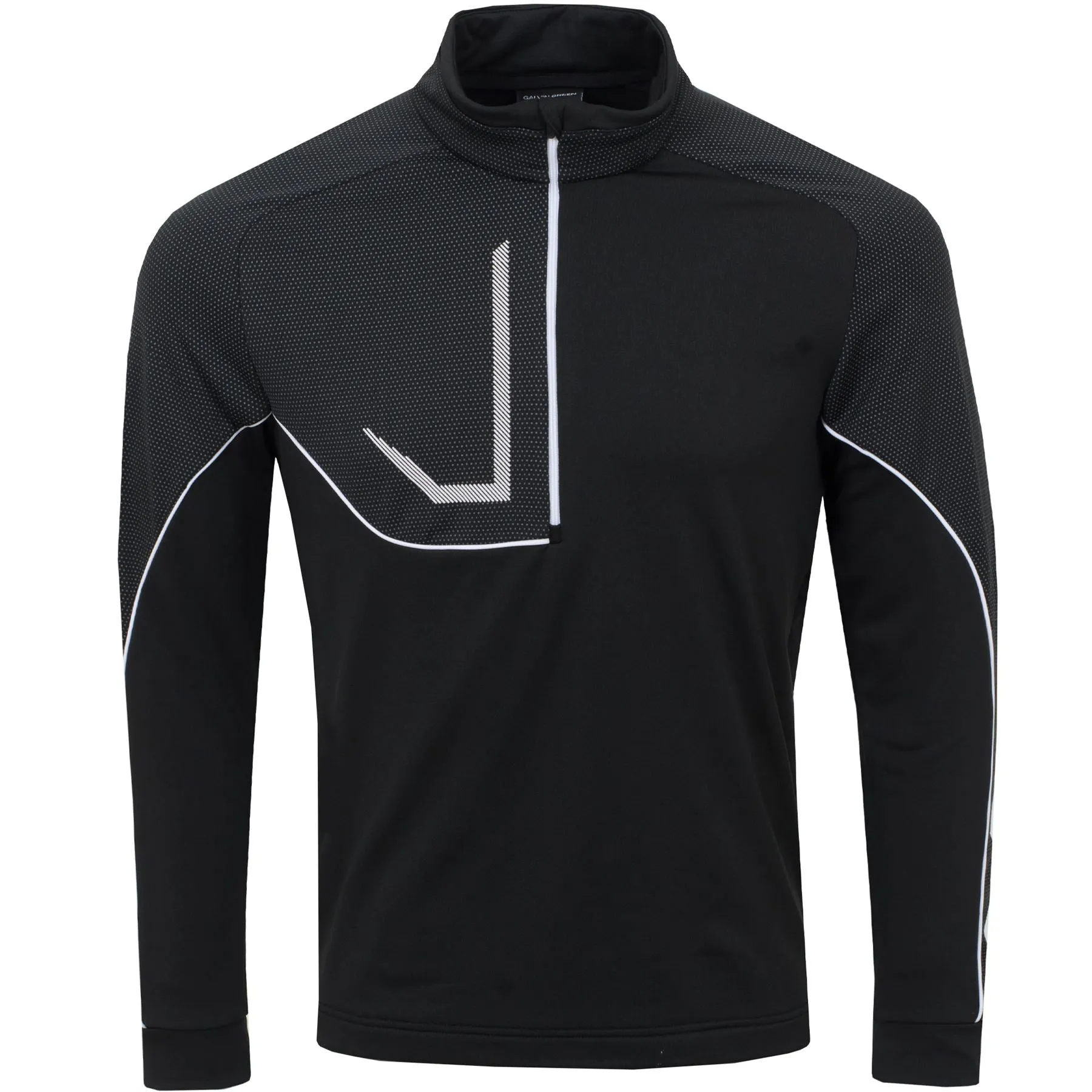 Daxton Half Zip Insula Black/Granite Grey - SS24