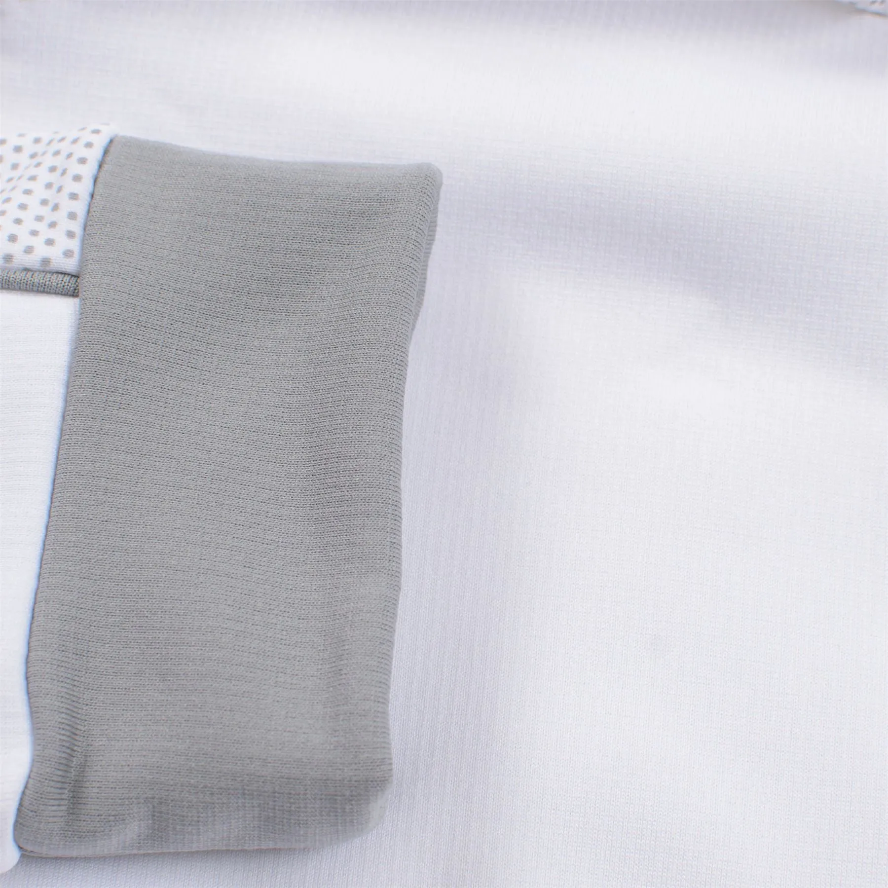 Daxton Half Zip Insula White/Cool Grey - SS24