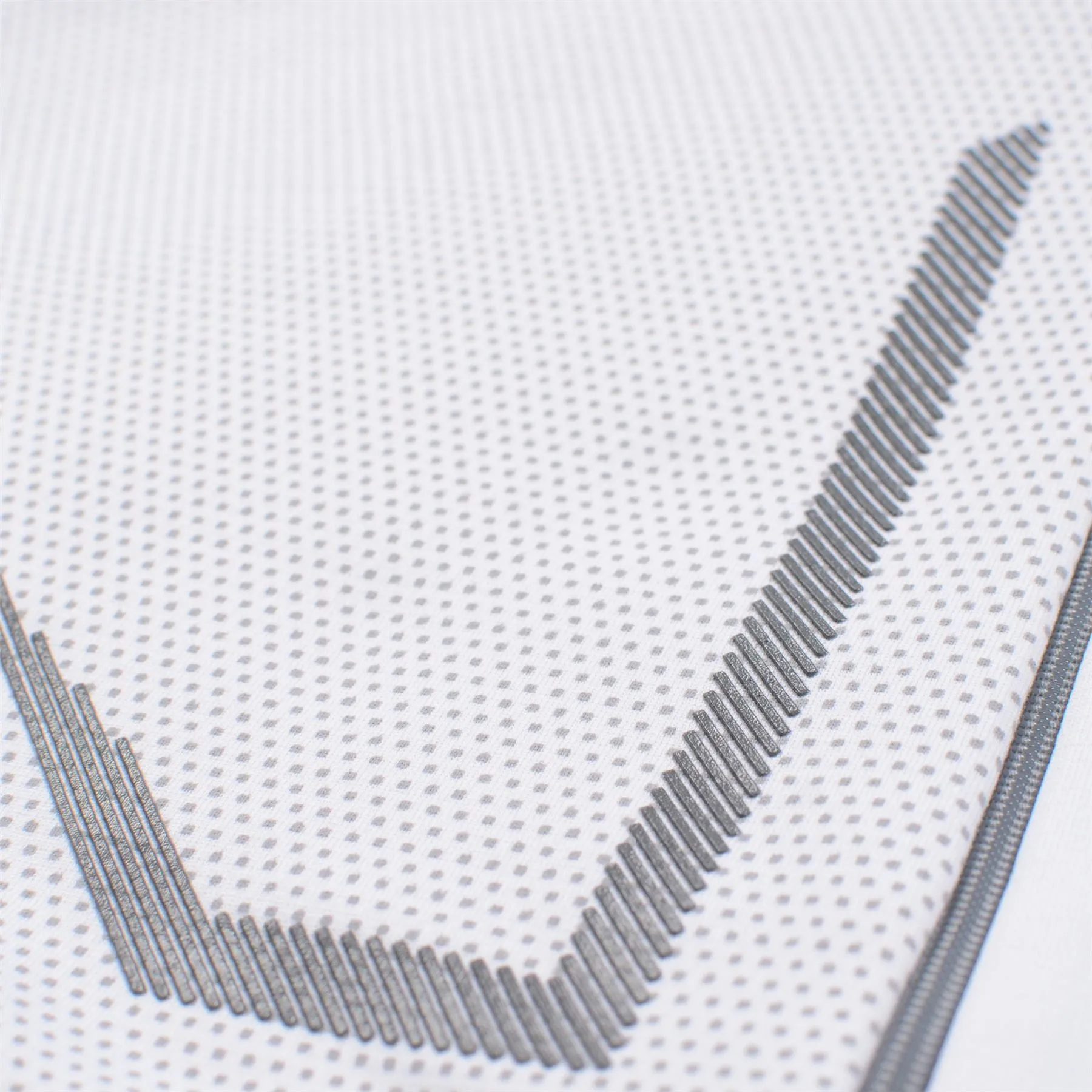 Daxton Half Zip Insula White/Cool Grey - SS24