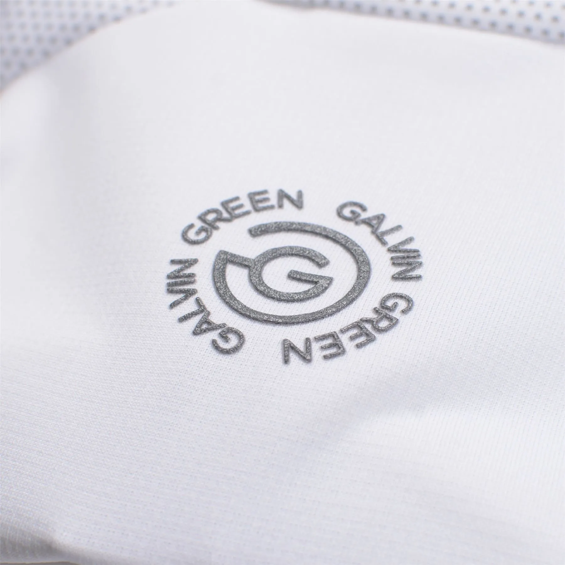 Daxton Half Zip Insula White/Cool Grey - SS24