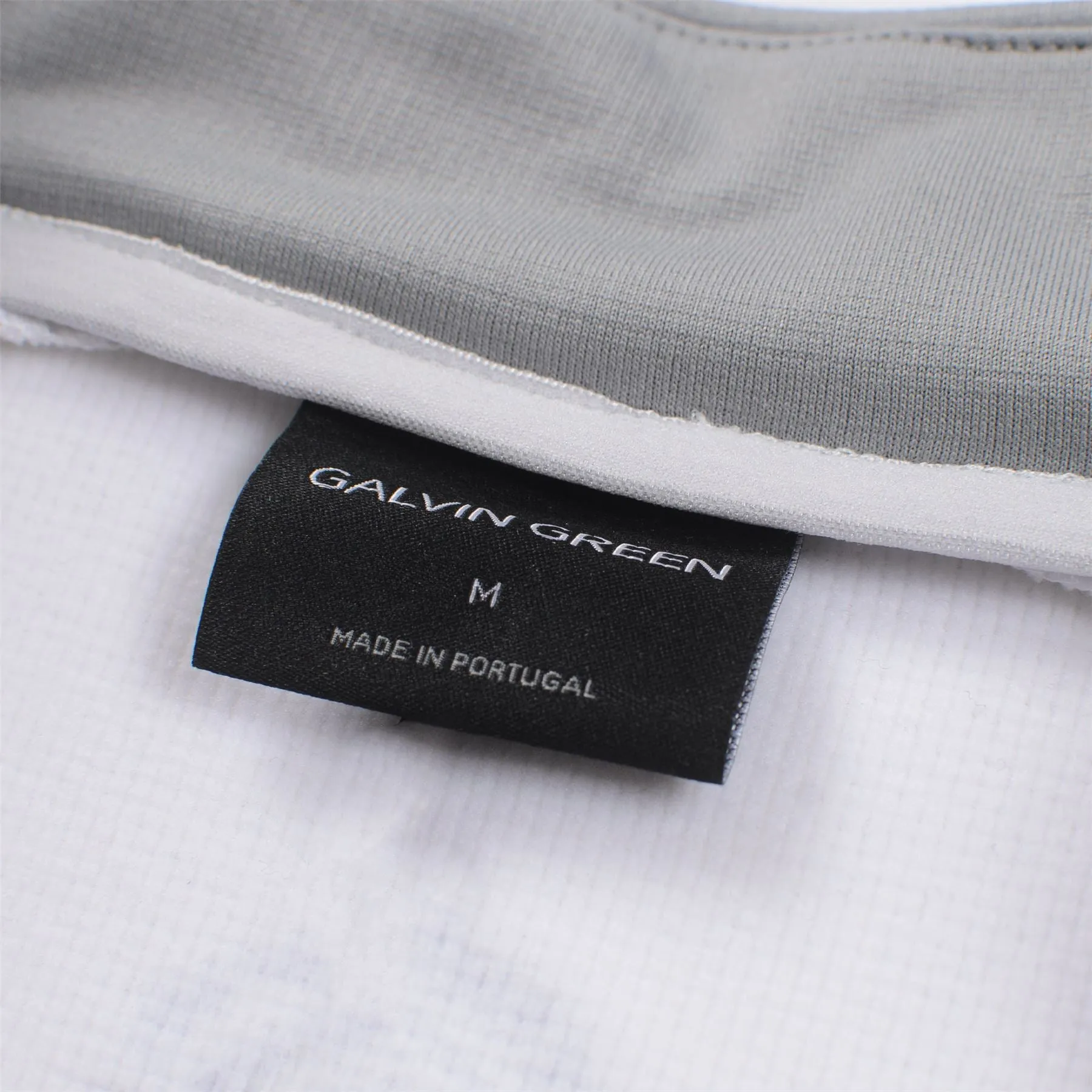 Daxton Half Zip Insula White/Cool Grey - SS24
