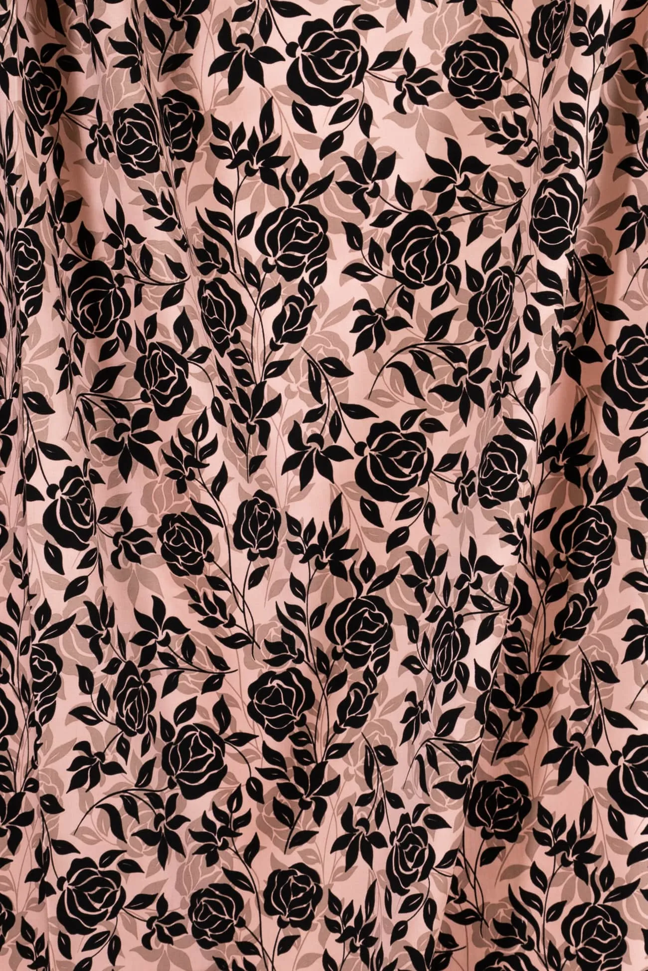 Dusty Rose Stretch Cotton Woven