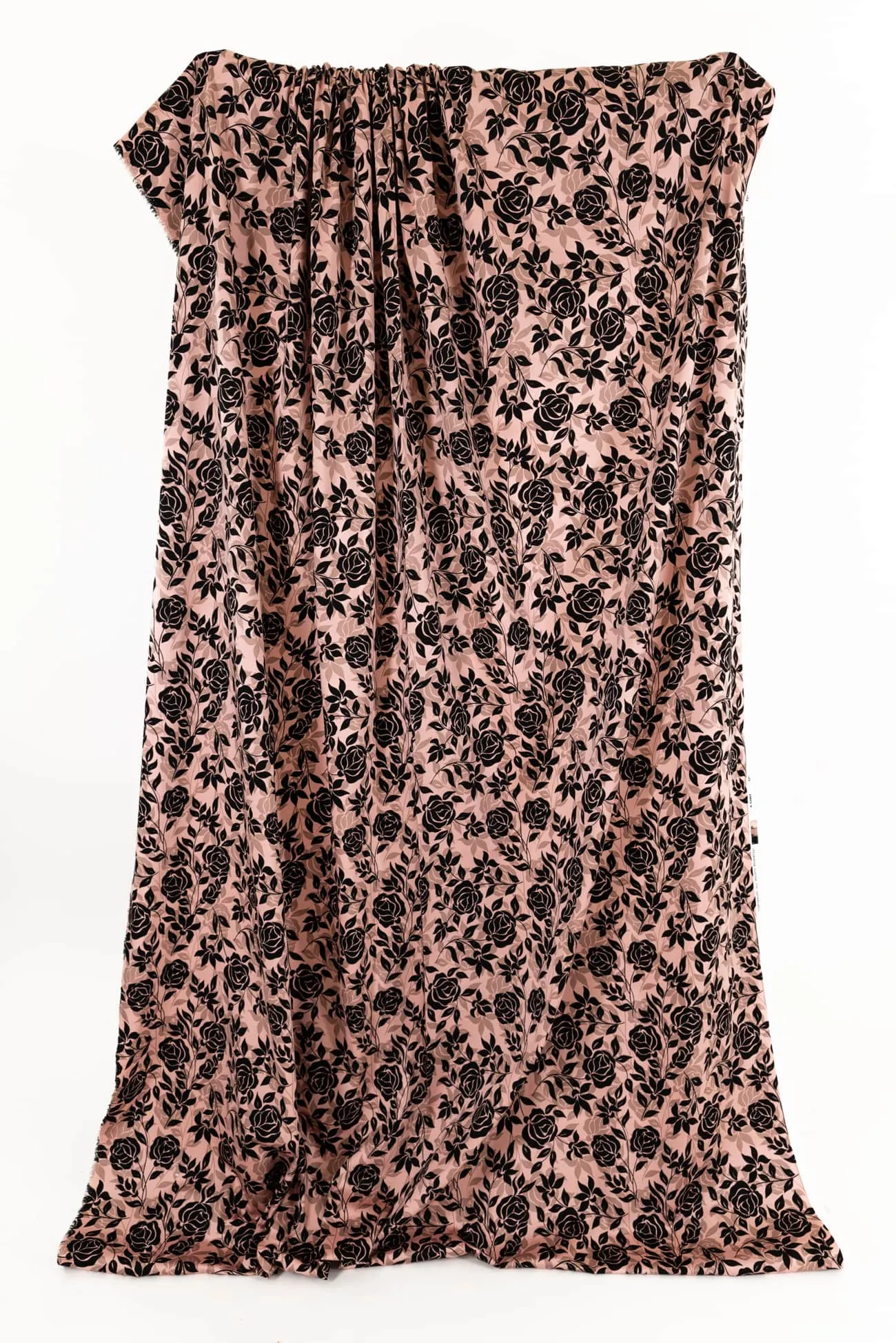 Dusty Rose Stretch Cotton Woven