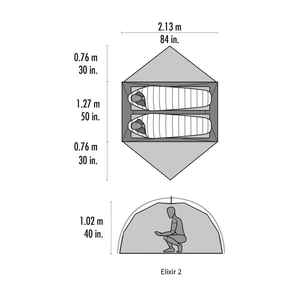 Elixir™ 2 Backpacking Tent
