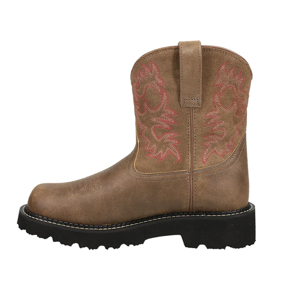 Fatbaby Embroidered Pull On Boots