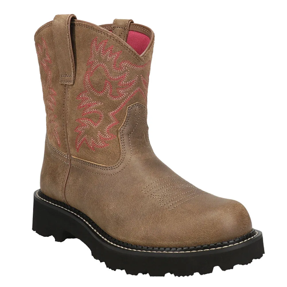 Fatbaby Embroidered Pull On Boots