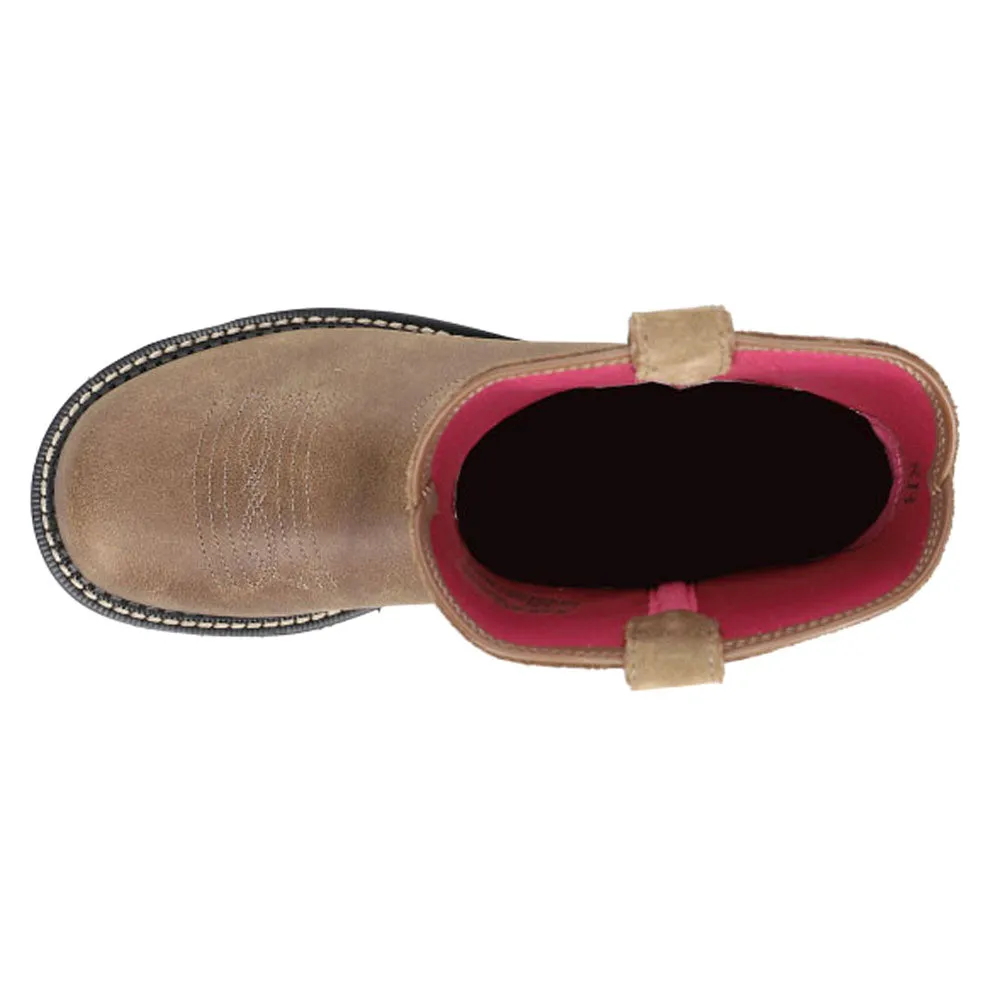 Fatbaby Embroidered Pull On Boots