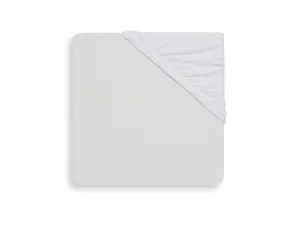 Fitted Sheet Jersey Playpen 75x95cm - White