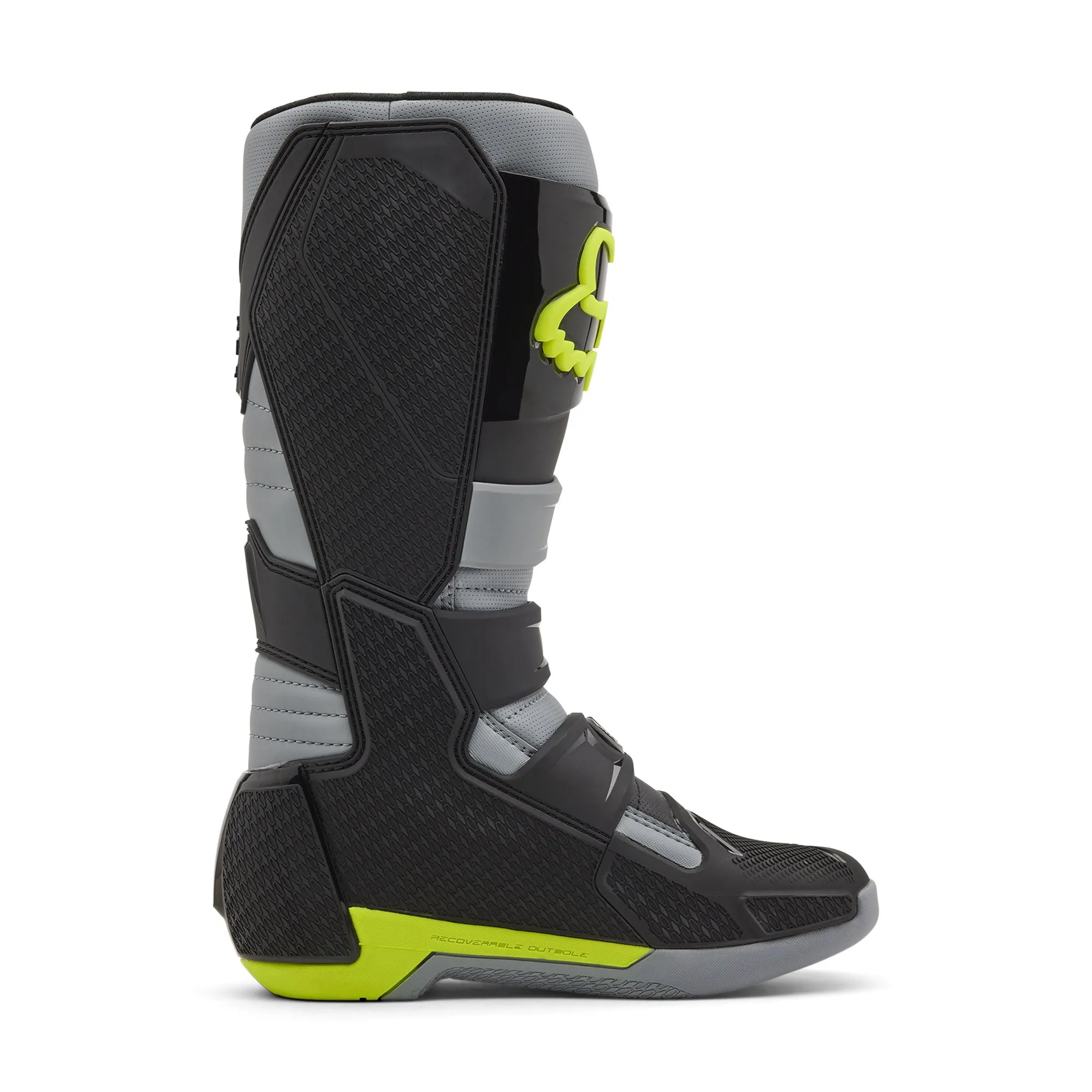 Fox Racing Comp Offroad Boots Grey/Yellow