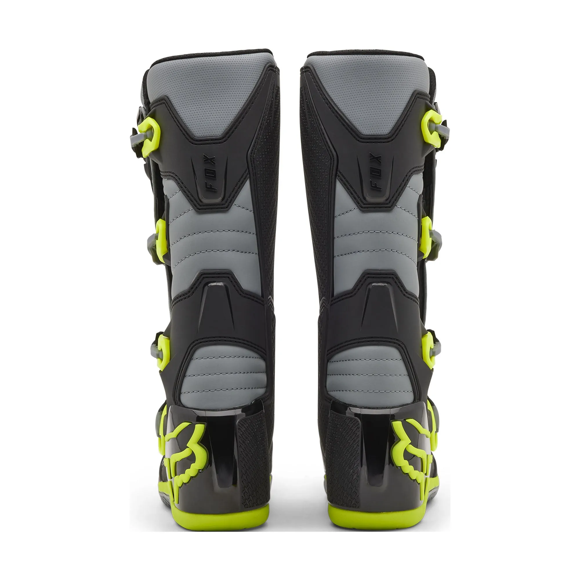 Fox Racing Comp Offroad Boots Grey/Yellow