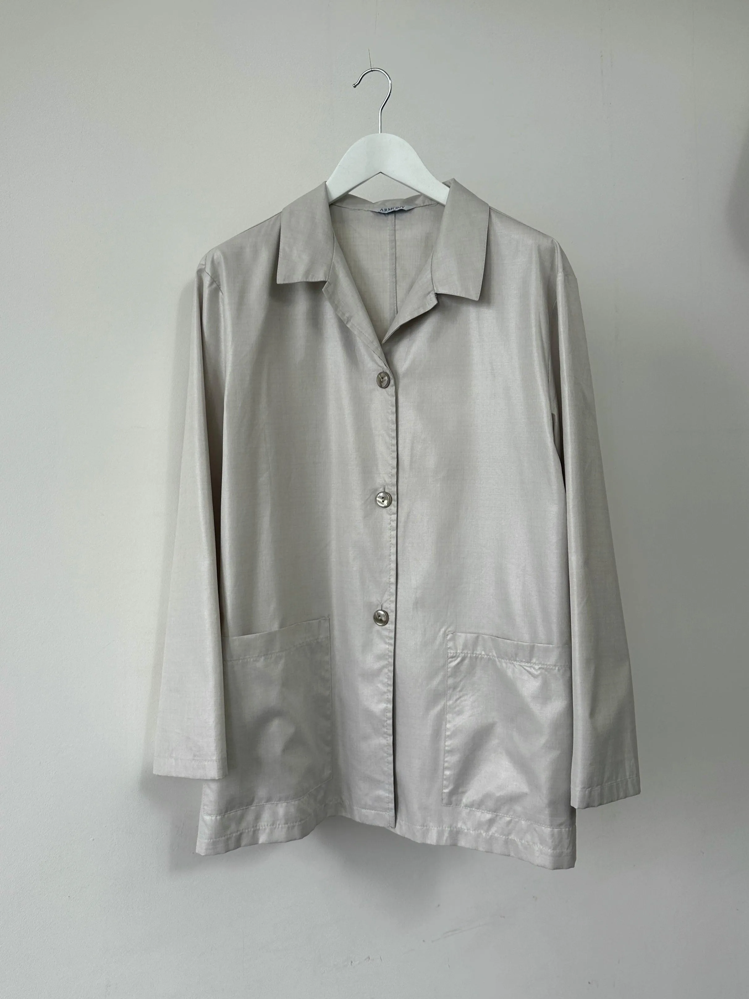 Italian Vintage Lightweight Unlined Jacket - L