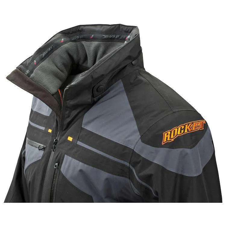 Joe Rocket Rocket Crew Men's Black/Grey Snowmobile Jacket