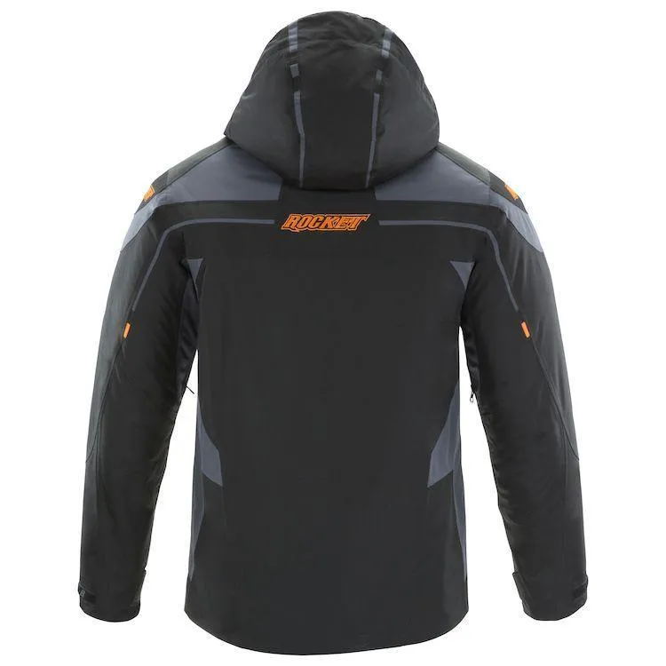 Joe Rocket Rocket Crew Men's Black/Grey Snowmobile Jacket