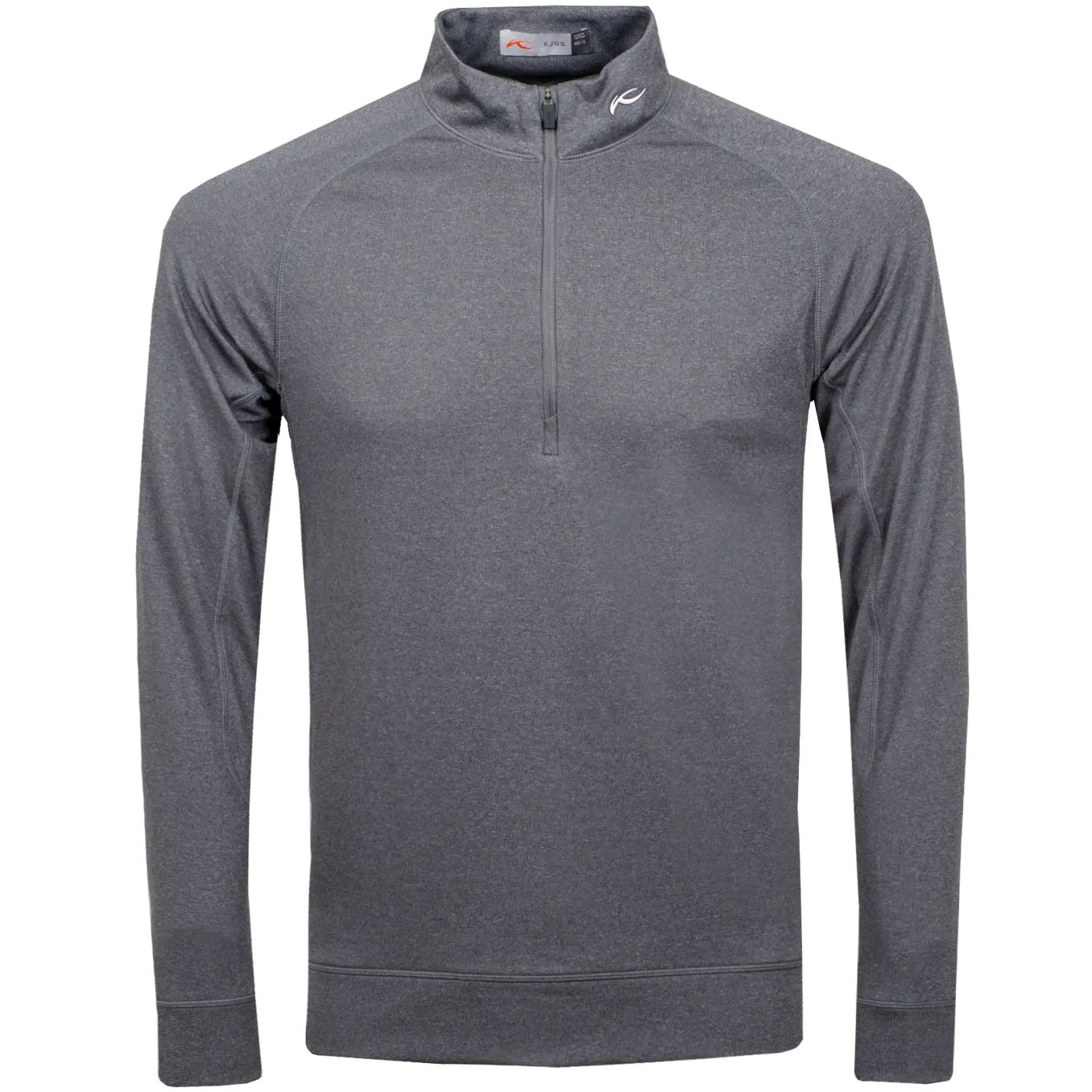 Keano Half Zip Steel Grey Melange - 2024
