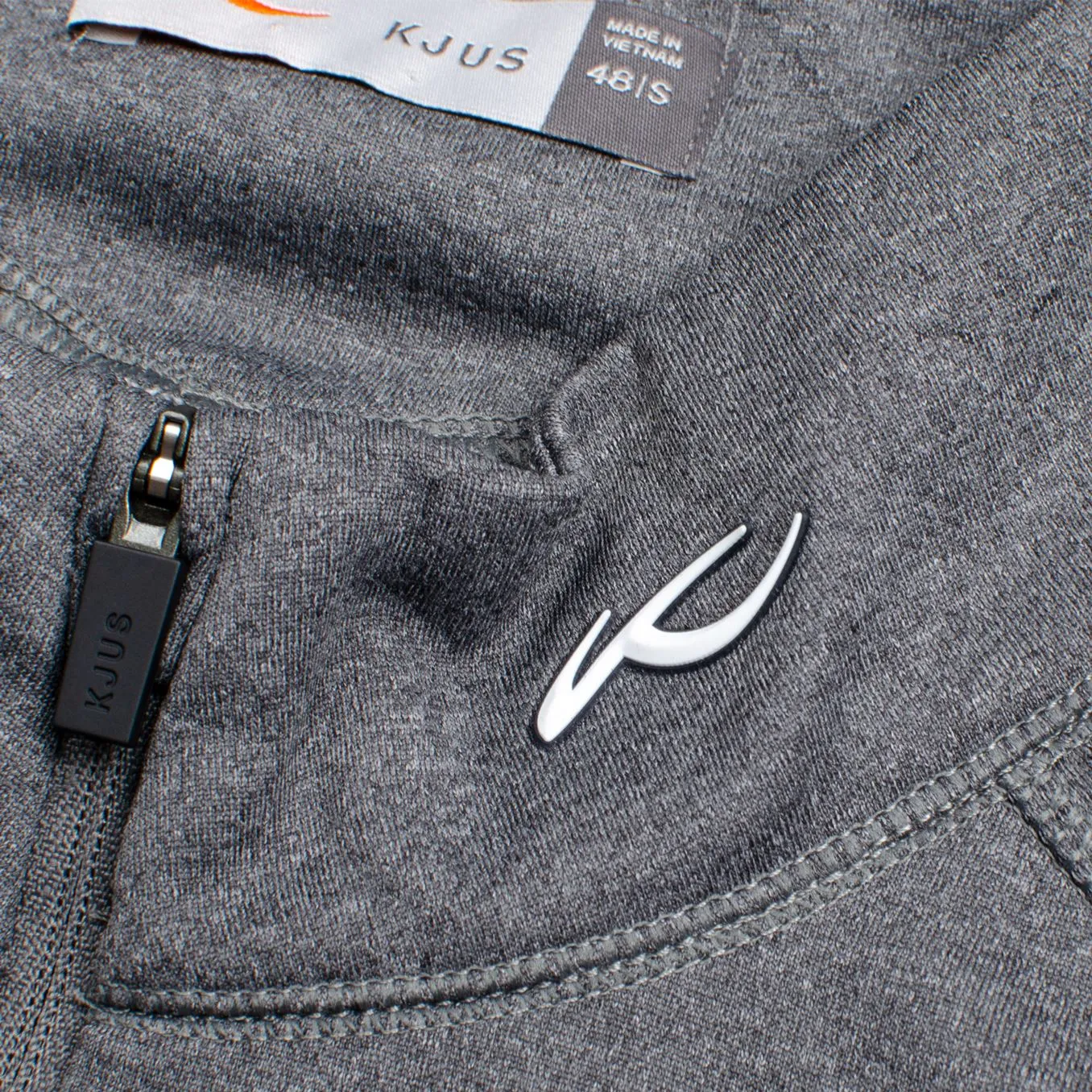 Keano Half Zip Steel Grey Melange - 2024