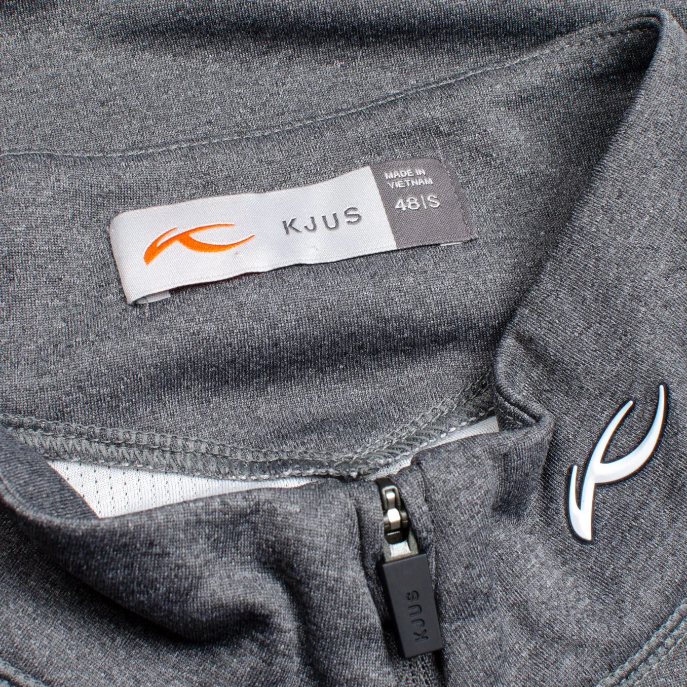 Keano Half Zip Steel Grey Melange - 2024