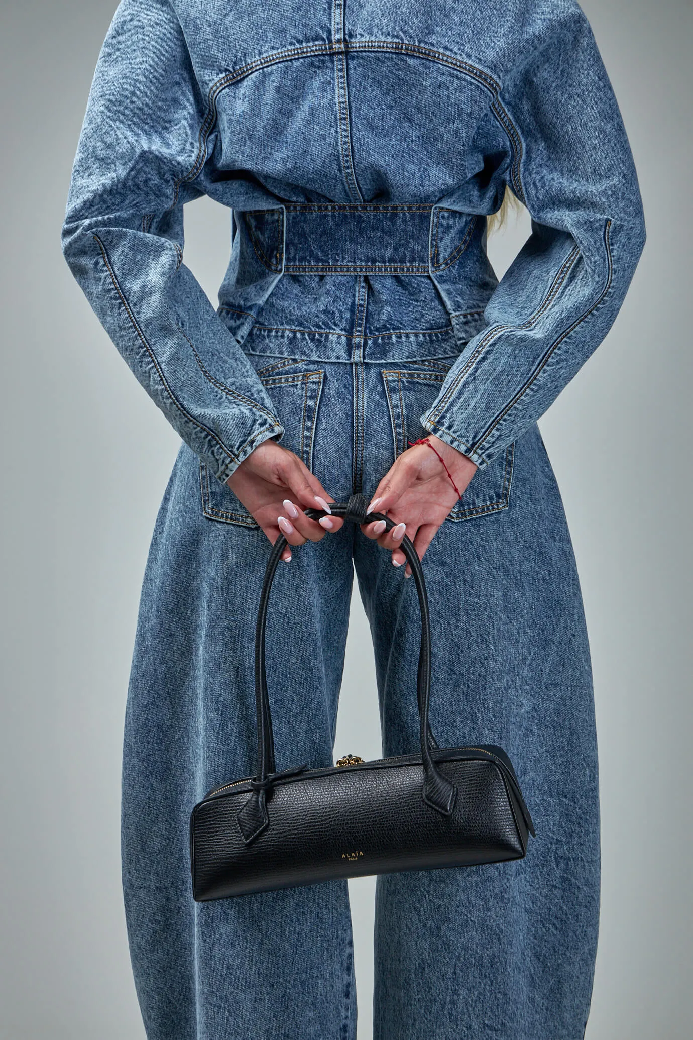 Le Teckel Medium Grained Calf Bag