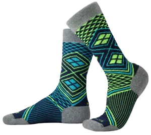Lime Recycled Wool Performance Socks