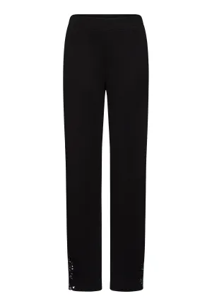 Marlene Wool Blend Pants | Black 78873-018