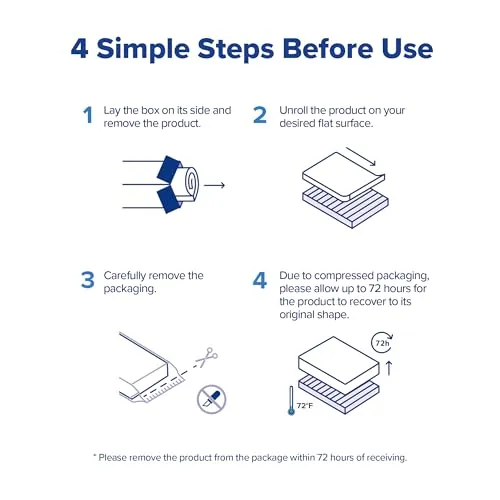 Olee Sleep Twin Mattress, 10 Inch Premium Cool Silk Gel Memory Foam Mattress, Cooling Gel Infused for Cool Comfort and Pressure Relief, CertiPUR-US Certified, Bed-in-a-Box, Medium Firm, Twin Size