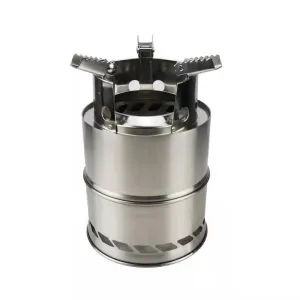 Outdoor Camping Equipment Windproof Wood Stoves Furnace Deconstructable Portable Picnic Stoves Cross Border Cooking Gas Burner
