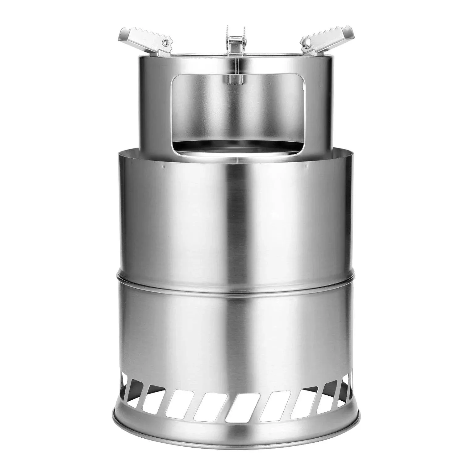 Outdoor Camping Equipment Windproof Wood Stoves Furnace Deconstructable Portable Picnic Stoves Cross Border Cooking Gas Burner