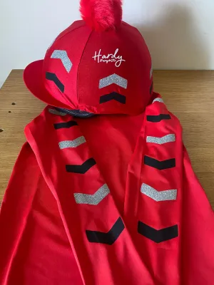 Personalised Chevron Cross Country Base Layer And Hat Cover