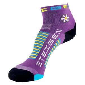 Steigen - Quarter Length Running Socks - Bubblegum Purple