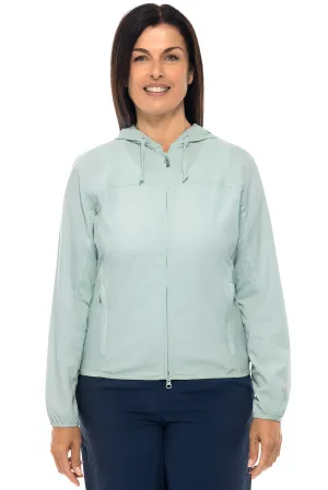 Women's Arcadian Packable Sunblock Jacket | Misty Aqua